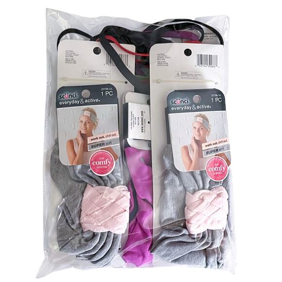 Huge Hair Accessory Lot 20+ Fabric Stretch Headbands Skinny Wide Animal Print - Picture 3 of 4